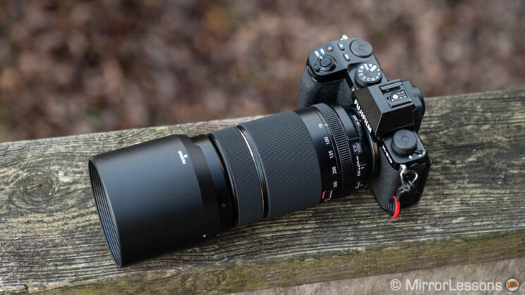 Fujifilm X-S10 with 70-300mm attached