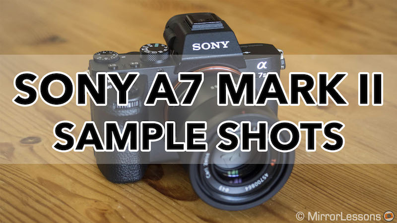 sony a7ii sample images and photos